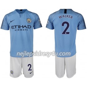 Fotbalový Dres Manchester City WALKER 2 Dětské Domácí 2018/19